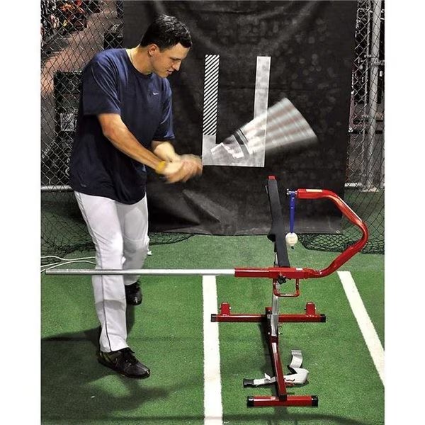 Batter Up Ind PD-550-HTFG Fold-N-Go Swing Trainer Tee, Batter Up Ind, Mfr#: PD-550-HTFG